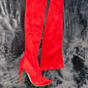 STEVE MADDEN DADE THIGH HIGH BOOT